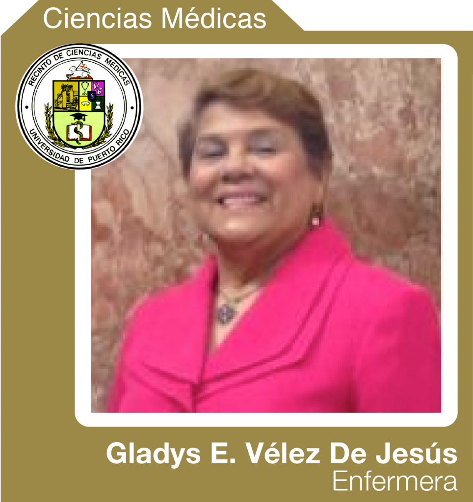 Gladys E. Vélez De Jesús, distinguida diciembre 2015