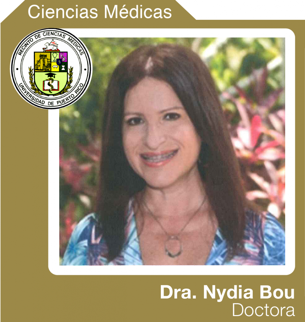 Dra. Nydia Bou, distinguida noviembre 2015