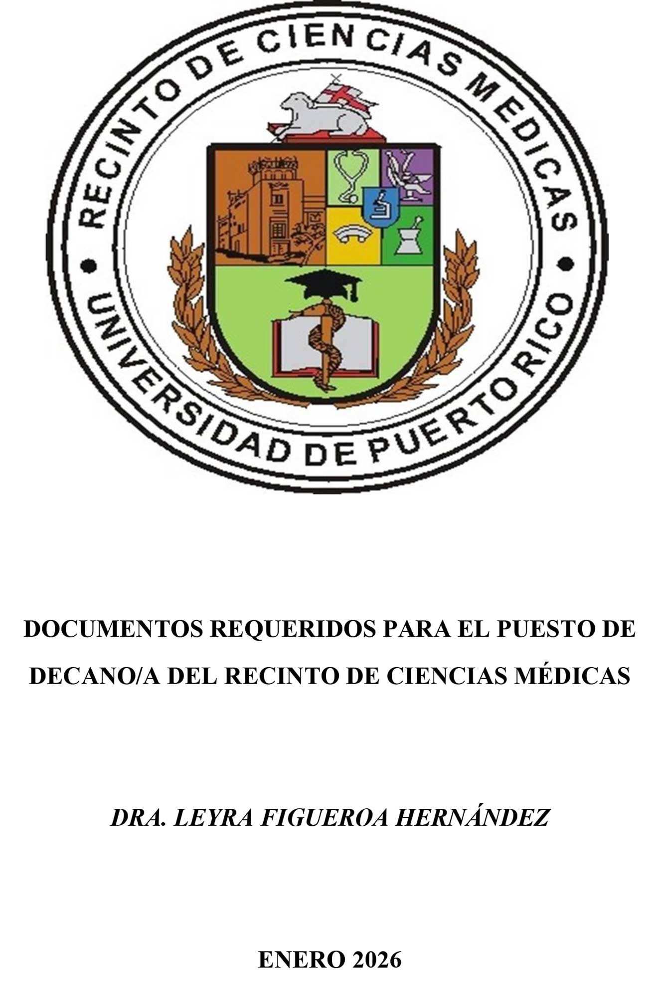 Convocatoria Dra. Figueroa